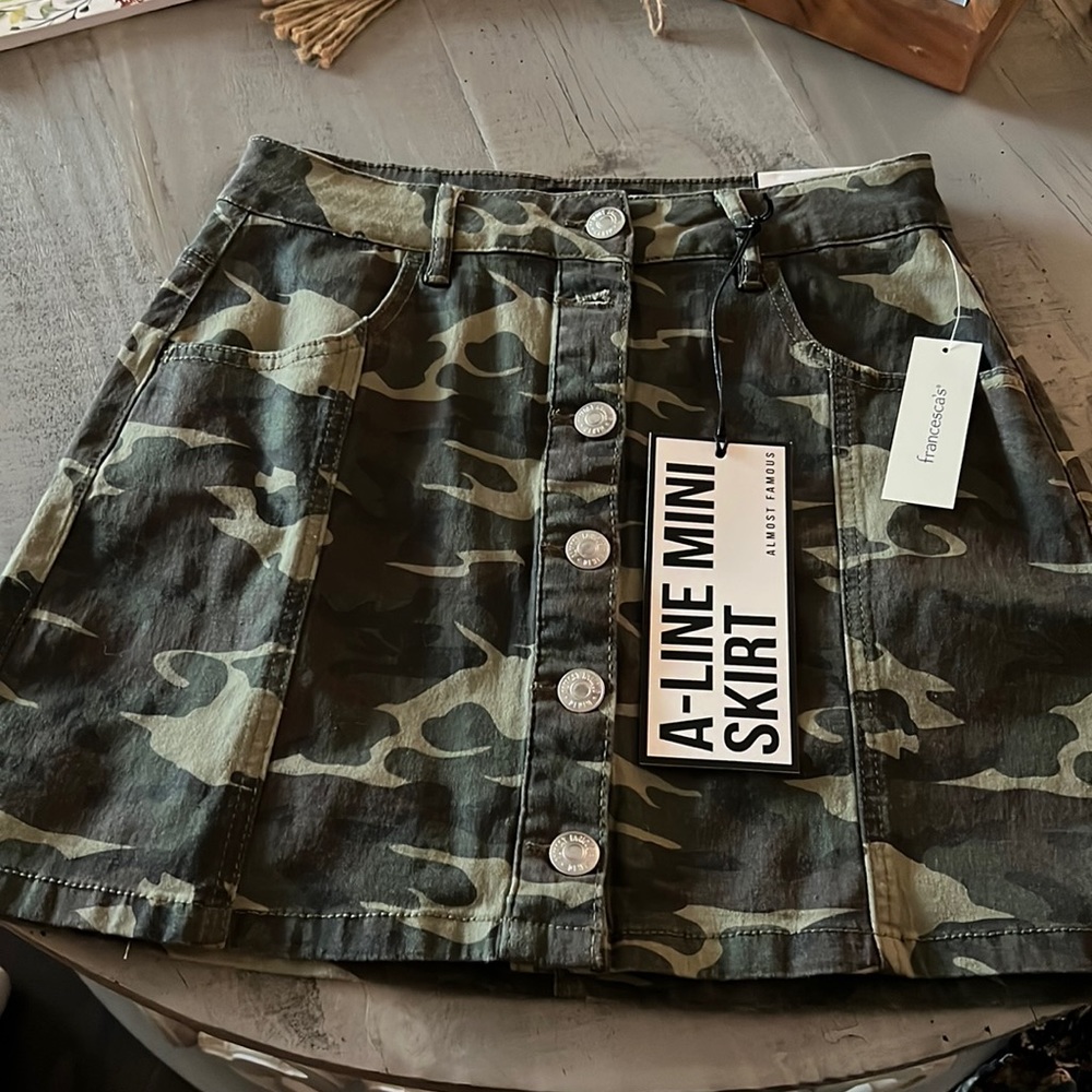 New with tags cami mini skirt